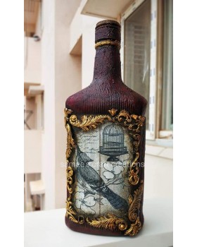 Handmade Antique Bottle For Home Decor
